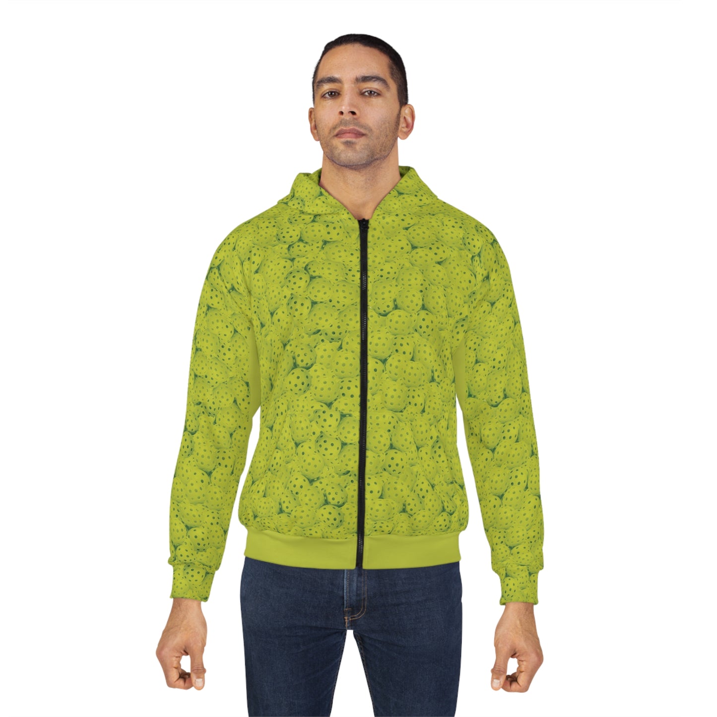 Unisex Pickleball Zip Hoodie