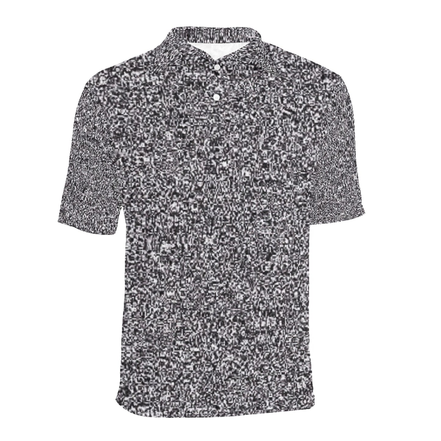 TV Static Polo Shirt