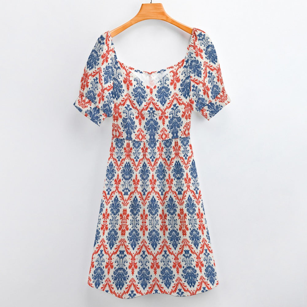 French Western Sweetheart Dress