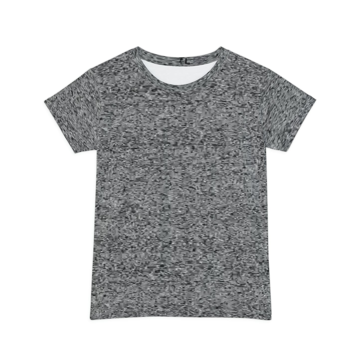 Women's Short Sleeve TV Static Shirt
