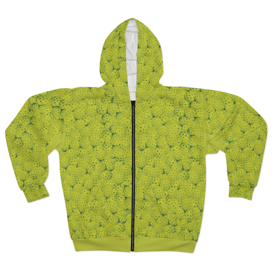 Unisex Pickleball Zip Hoodie