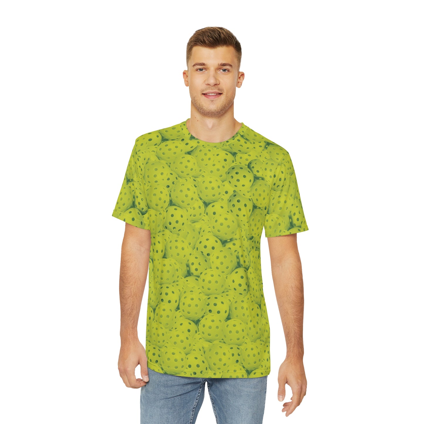 Unisex Neon Yellow Pickleball Tee