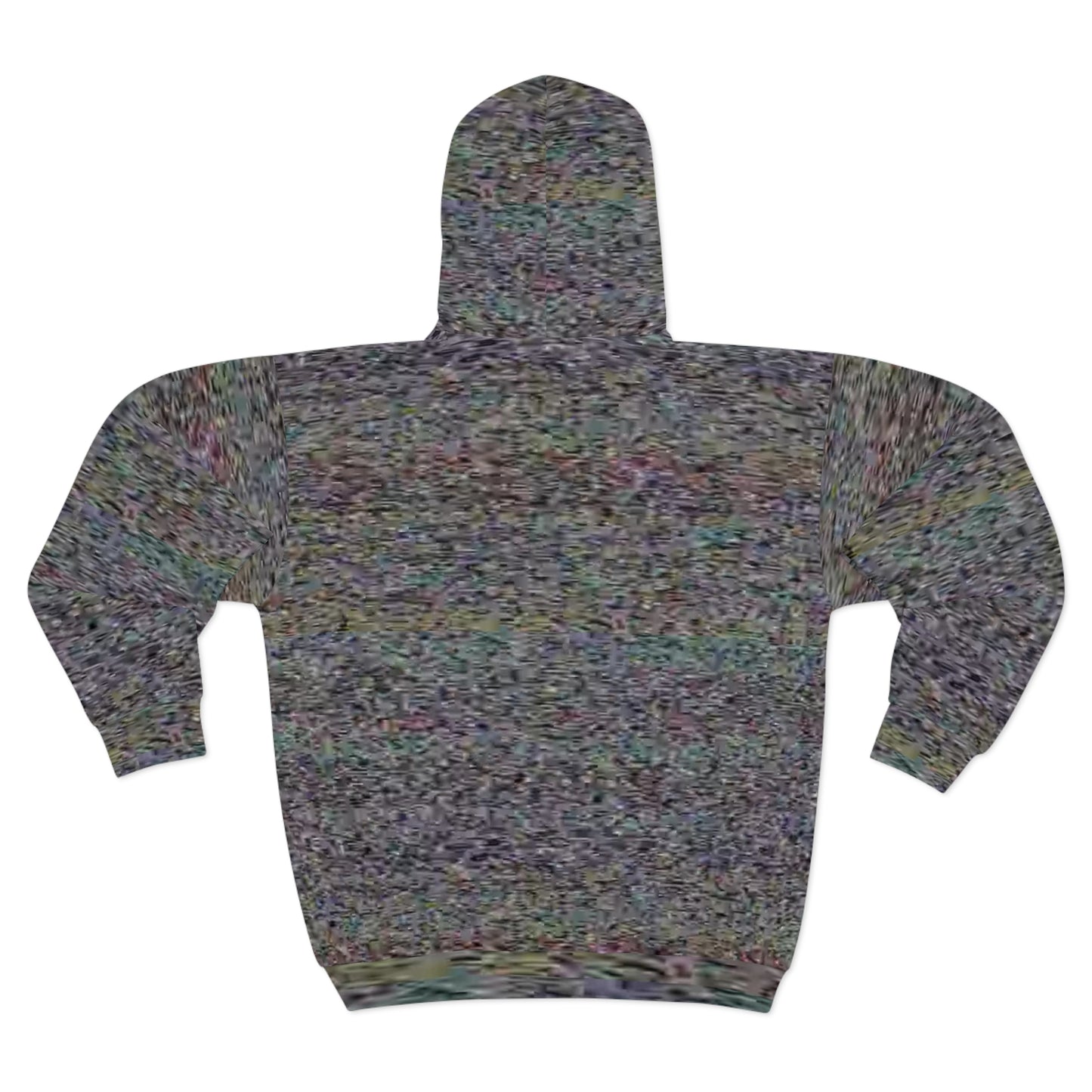 Unisex Zip Hoodie TV Noise