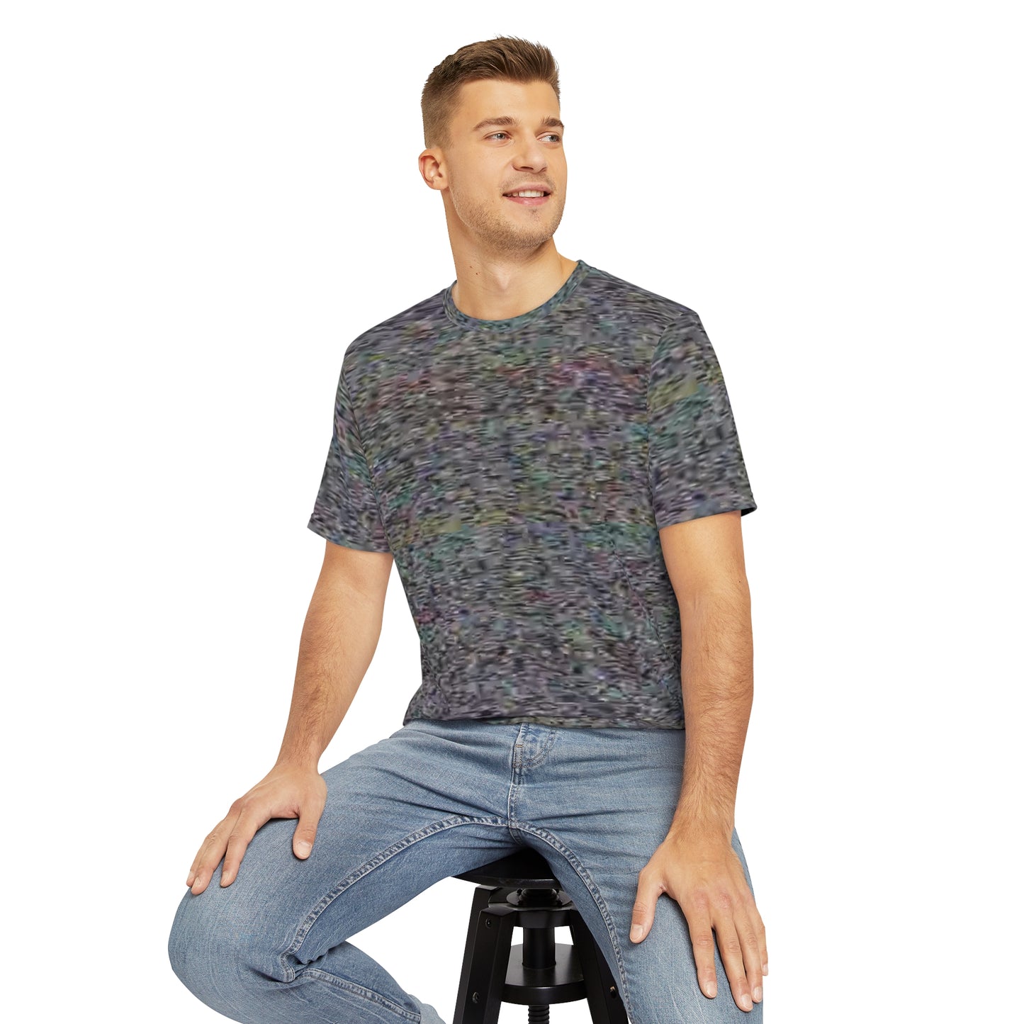 Unisex TV Noise TV Snow Tee