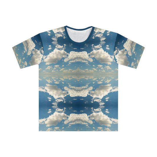 Unisex Psychedelic Clouds Tee Shirt