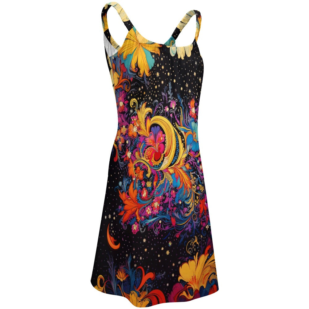 Psychedelic Beach sling skirt