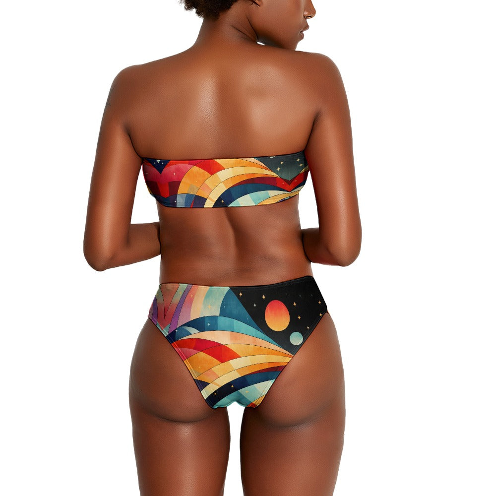 Ladies Two Piece Bikini Swimsuit