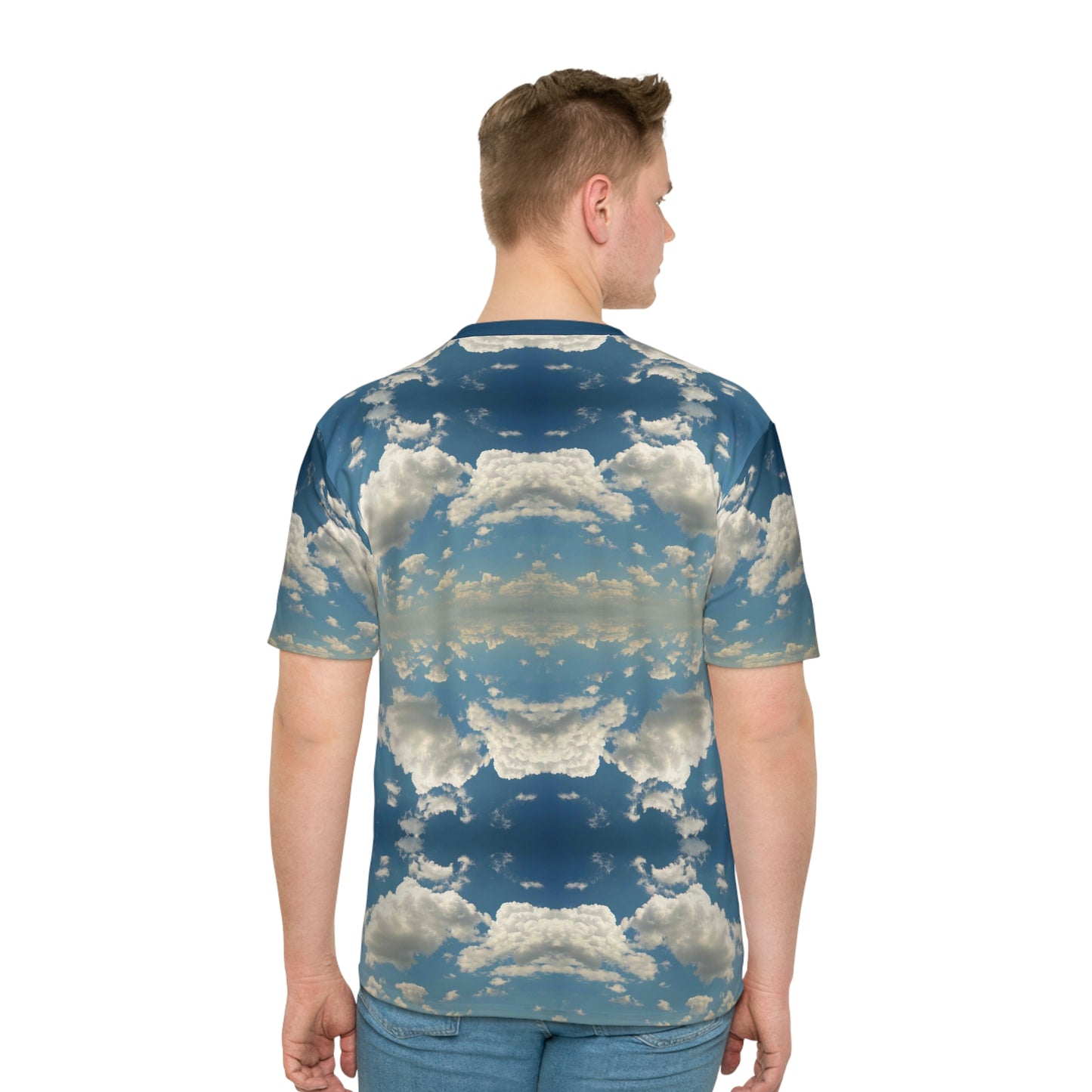 Unisex Psychedelic Clouds Tee Shirt