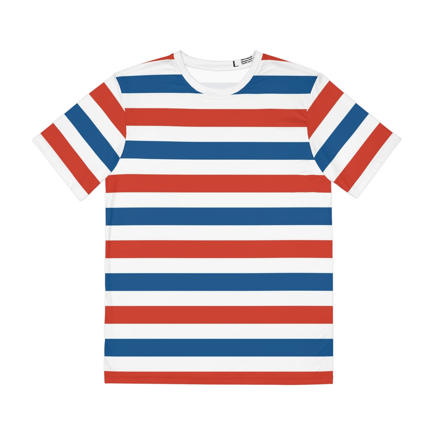 Vintage Unisex Red White and Blue Tee Shirt