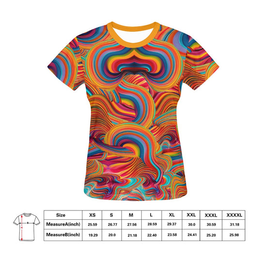 Women's Rainbow T-shirt