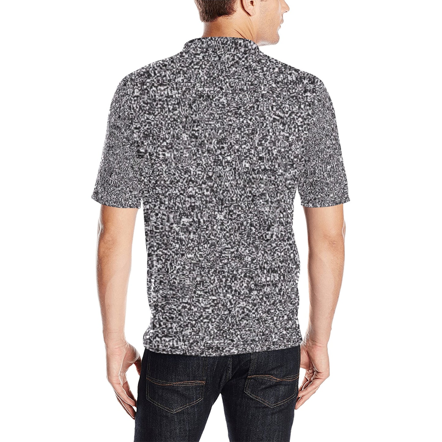 TV Static Polo Shirt