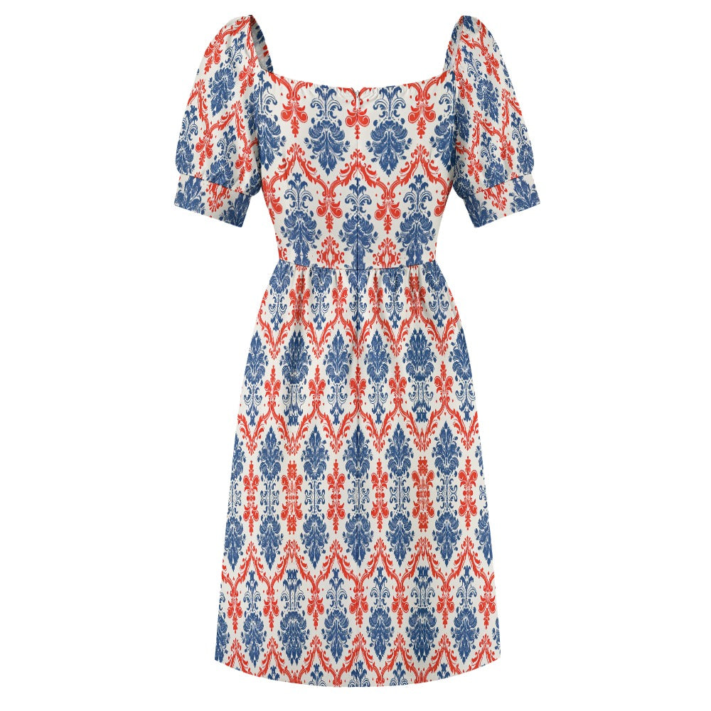 French Western Sweetheart Dress