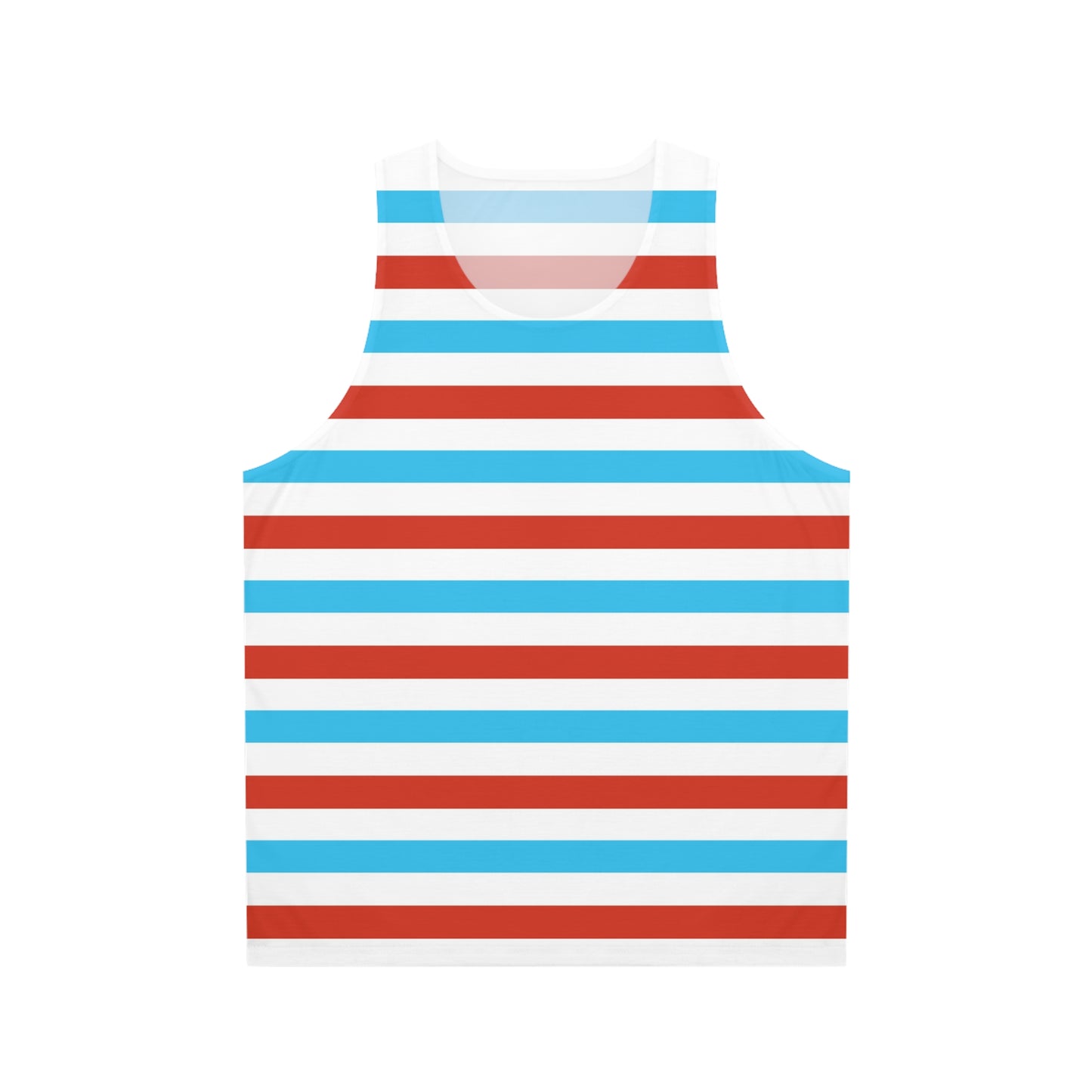 Red White and Blue Unisex Tank Top (AOP)