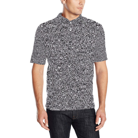 TV Static Polo Shirt