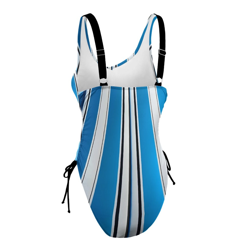 Ladies Polka Dot One Piece Swimsuit