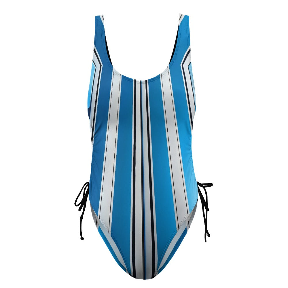 Ladies Polka Dot One Piece Swimsuit