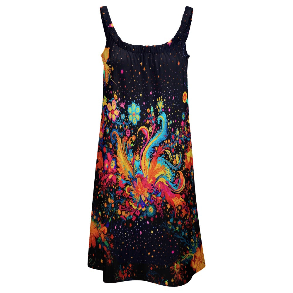 Psychedelic  sling skirt