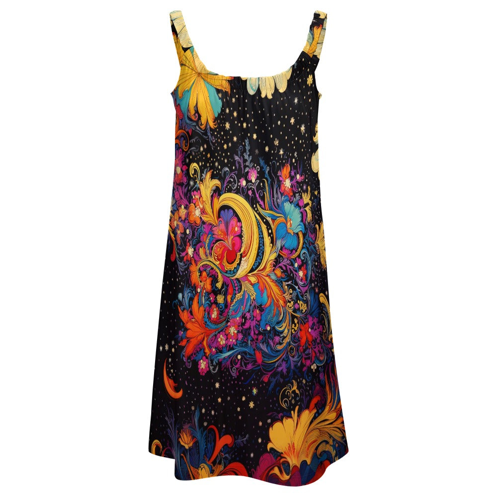 Psychedelic Beach sling skirt