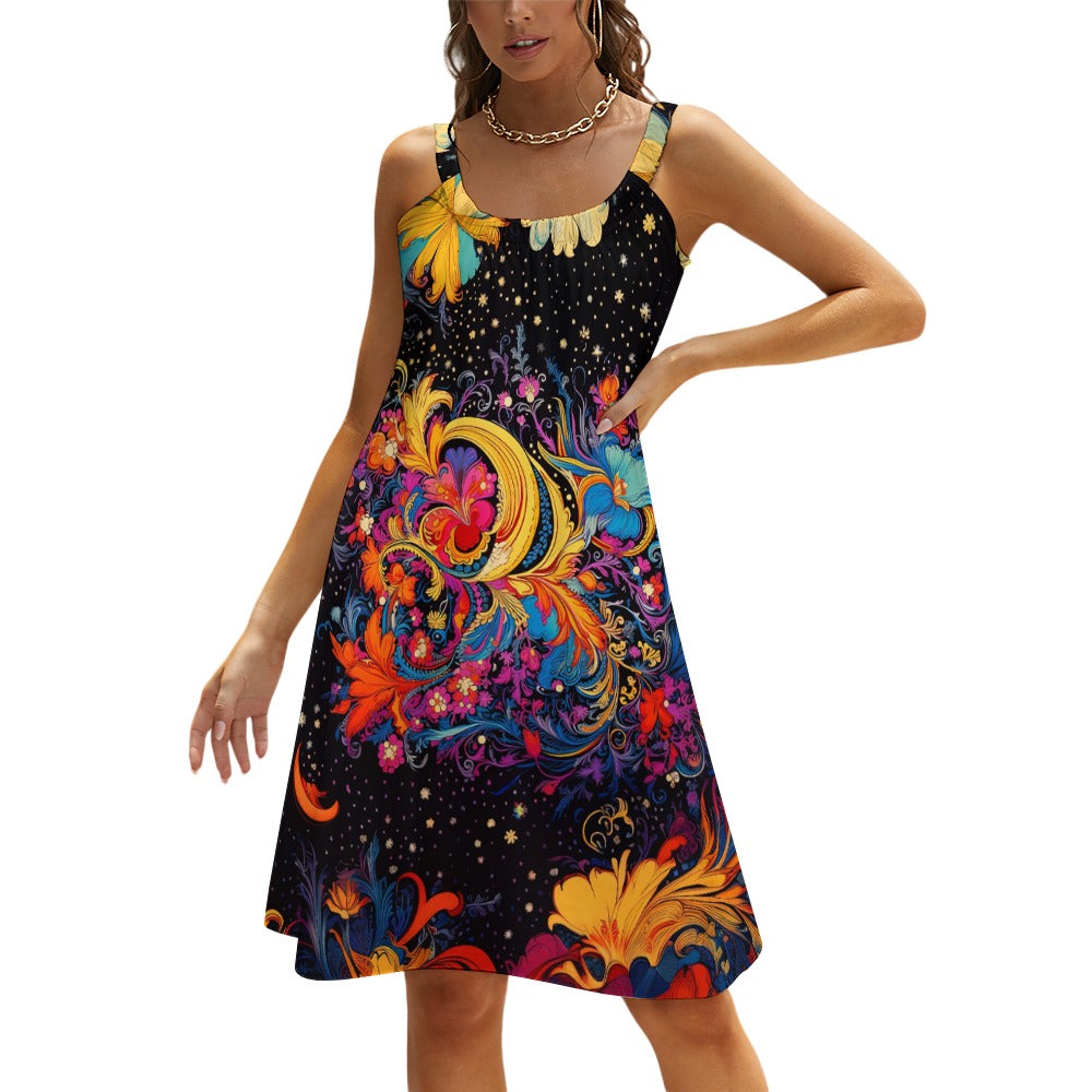 Psychedelic Beach sling skirt