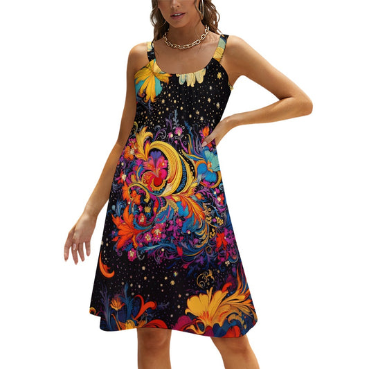 Psychedelic Beach sling skirt