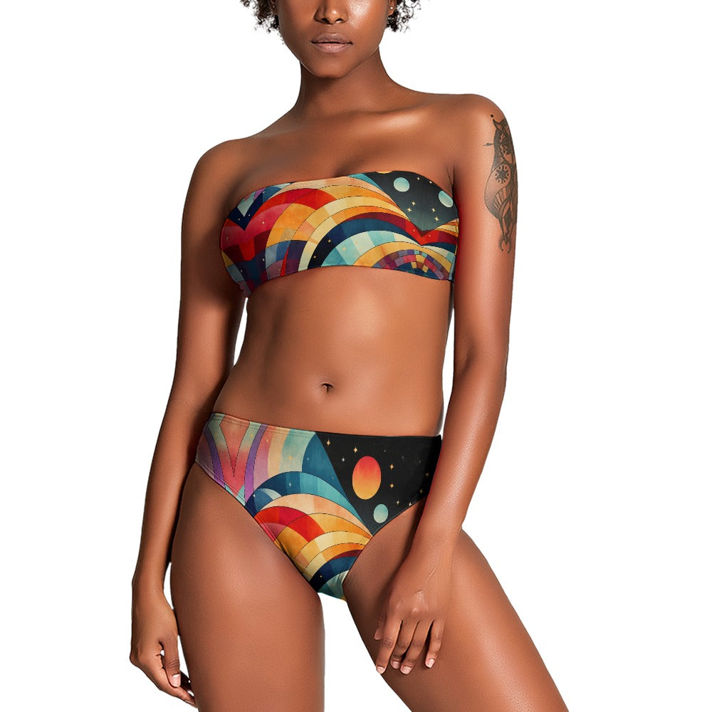 Ladies Two Piece Bikini Swimsuit